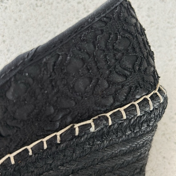 White Mountain Brocade Wedge Espadrilles - Picture 10 of 10